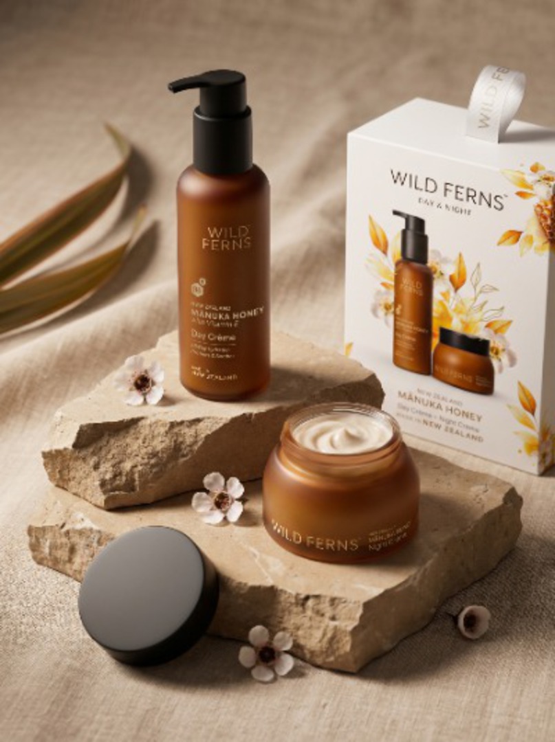 Wild Ferns Manuka Honey Gift Set Day & Night image 0